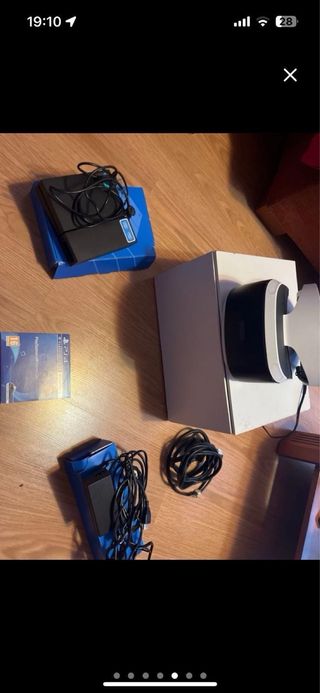 Pack PS4 Sony Negra + VR + Cámara