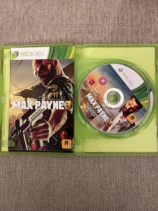 Max Payne 3 Xbox 360 PAL/ESP