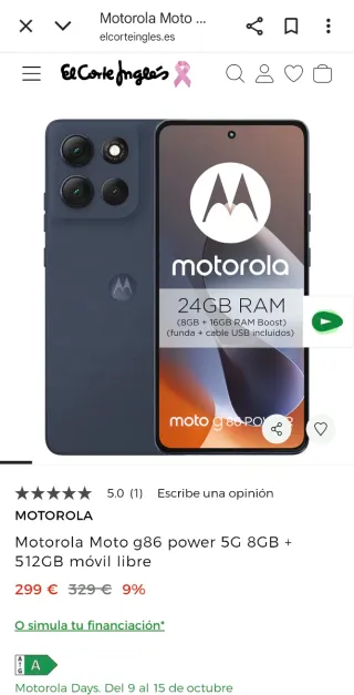 Motorola Moto G86 Power 512 GB