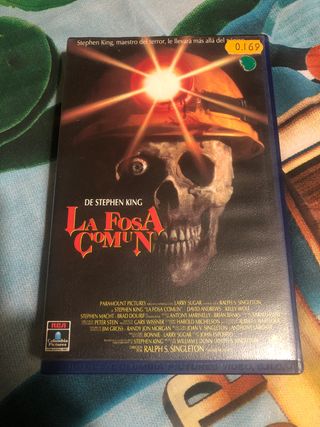 VHS La Fosa Común Stephen King Terror Español