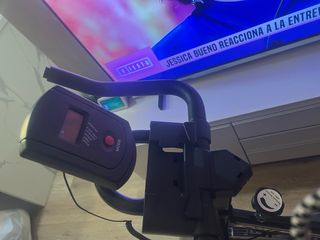 Bicicleta de Spinning Negra y Roja