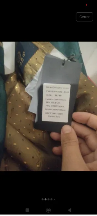 Traje de fiesta hombre