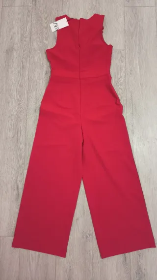 Mono Zara Rojo Flores