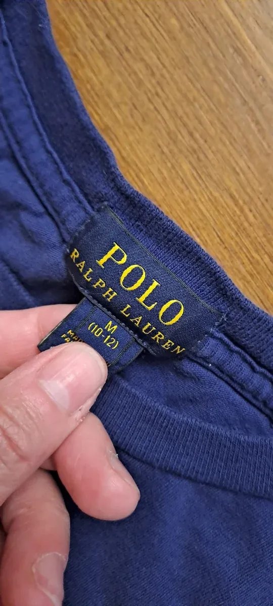 Camiseta Polo Ralph Lauren niño manga larga