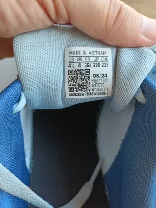 Scarpe sportive per bambini Adidas taglia 36.5
