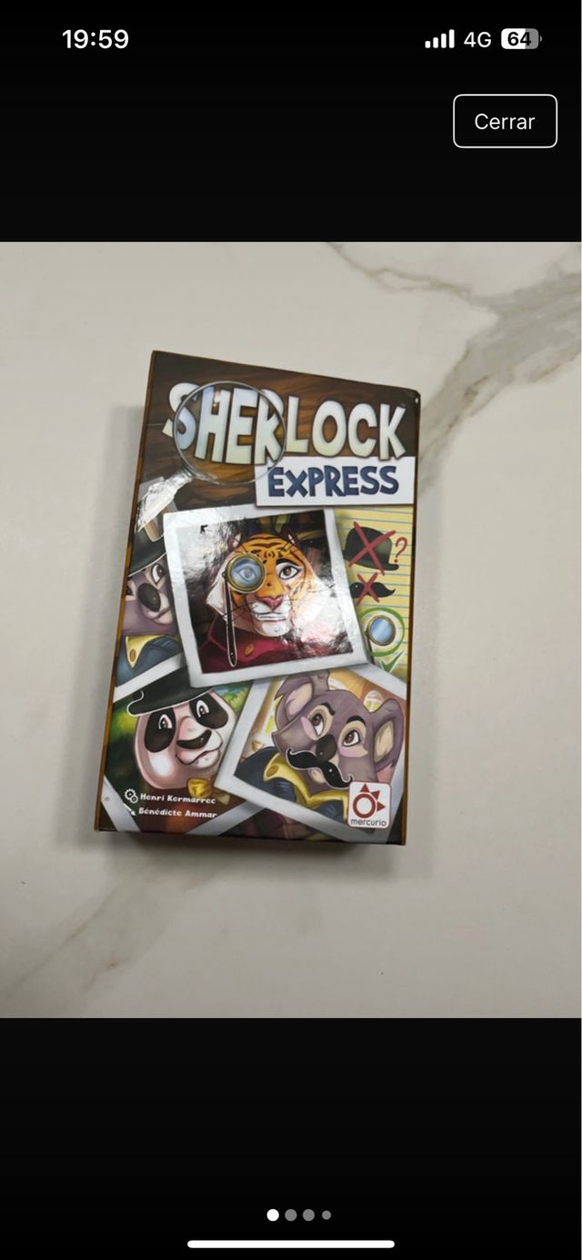 Sherlock Express juego de mesa
