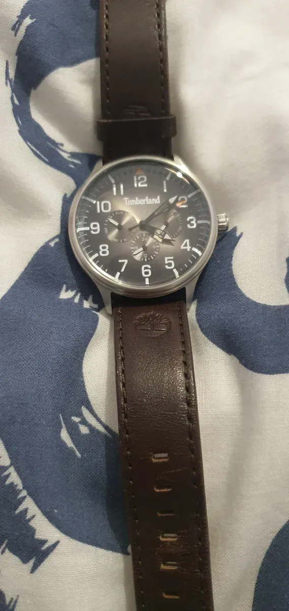 Reloj Timberland Marrón y Gris