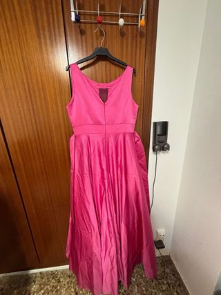 Vestido de fiesta rosa