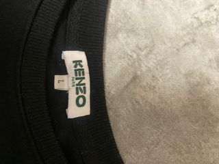 Sudadera Kenzo Negra con Tigre