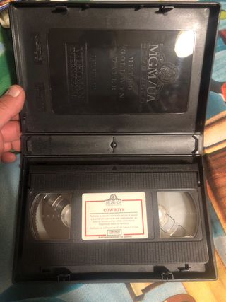 VHS Cowboys James Brolin Ted Danson Western Españo