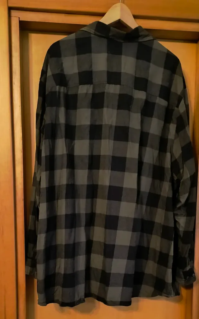 Camicia Flanella Uomo 6XL