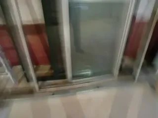 Ventana corredera aluminio 1m