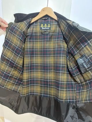 Chaqueta Barbour Hombre Talla L Verde Oliva