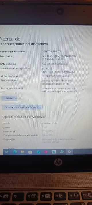 ORDENADOR PORTÁTIL HP EliteBook 820