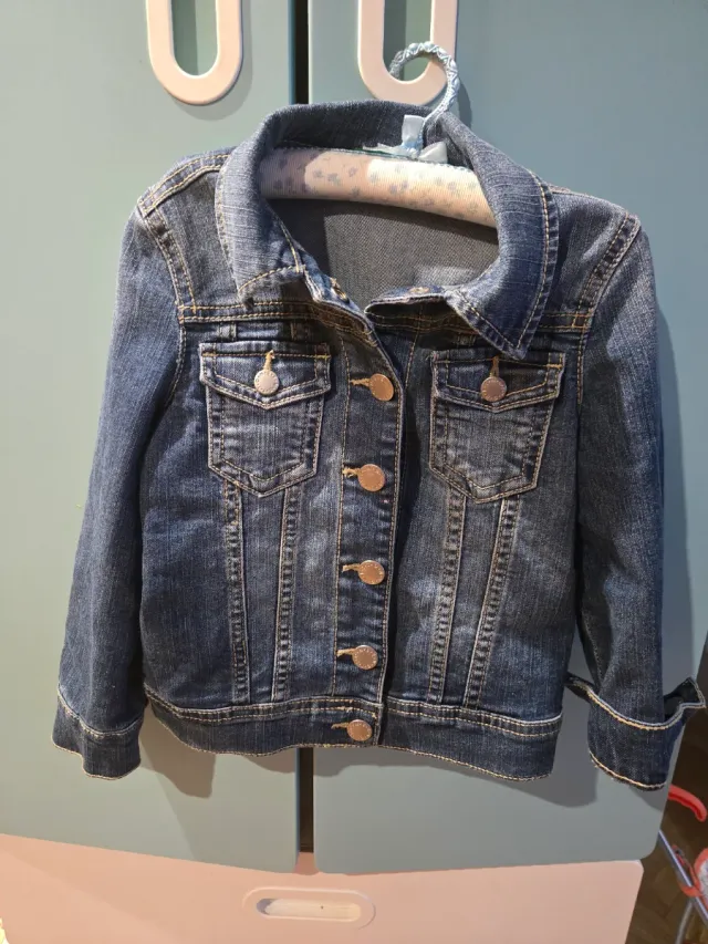 Cazadora vaquera niña T. 3-4 años Benneton