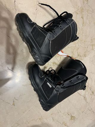 Botas de Snowboard Nitro Negras
