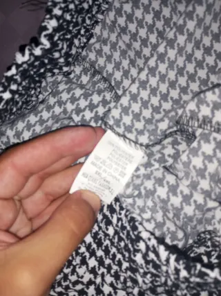 Pantalones cortos estampado pata de gallo