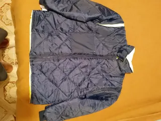 Parka Alta Visibilidad Amarillo y Negro