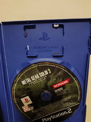 Metal Gear Solid 3 PS2 Konami