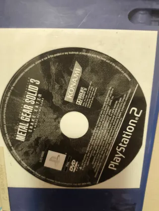 Metal Gear Solid 3 PS2 Konami