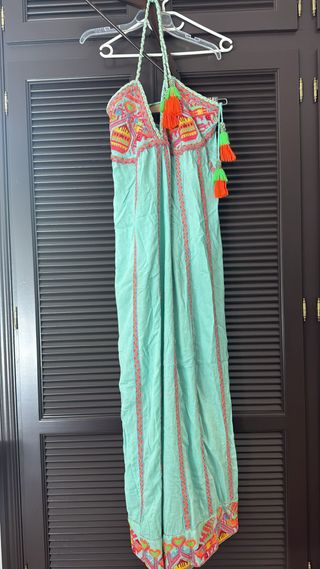 Vestido largo bordado Diamond for Eden