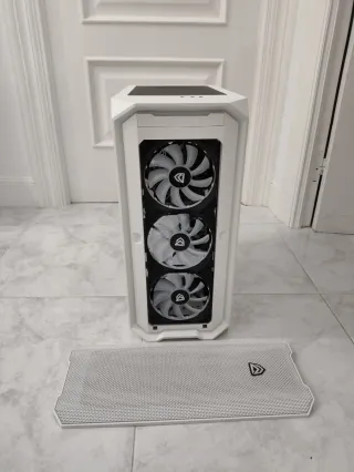 Ordenador Nfortec Blanco + Pantalla