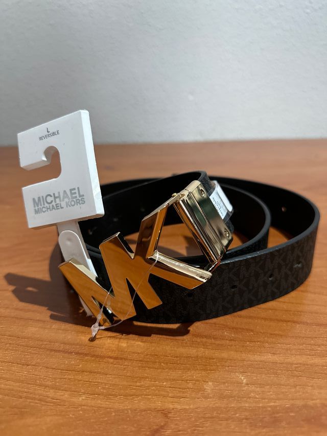 Cinturón Michael Kors MK reversible L