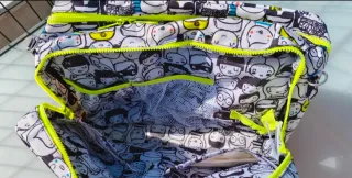 Bolso de mano y para silla de paseo estampado