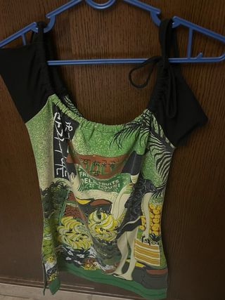 Camiseta Custo Manga Corta Estampada
