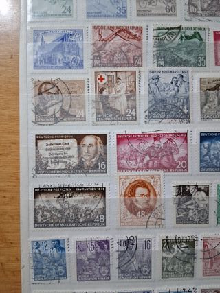 Sellos República Democrática Alemana 1953