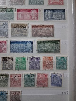 Sellos República Democrática Alemana 1953