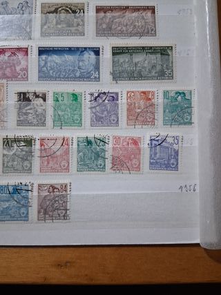 Sellos República Democrática Alemana 1953