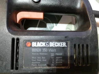 Sierra de calar Black & Decker BD531