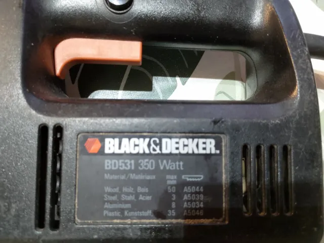 Sierra de calar Black & Decker BD531