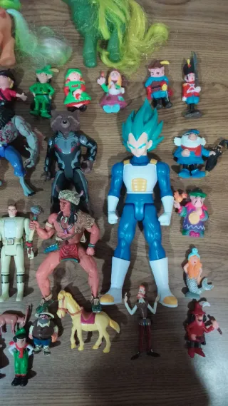 Lote Figuras PVC y Plástico Coleccionables