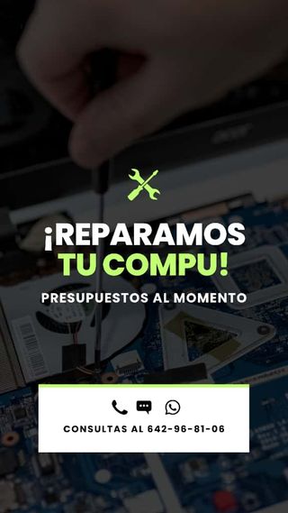 REPARACION Y MANTENIMIENTO DE ORDENADORES