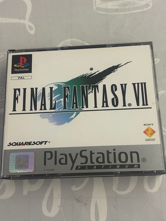 Final Fantasy VII Platinum PS1