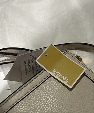 Bolso de mano Michael Kors Jet Set Beige