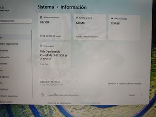 Portátil ASUS Intel Core i5 Gris