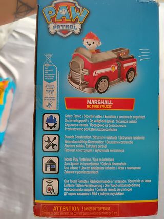 Coche teledirigido Patrulla Canina Marshall