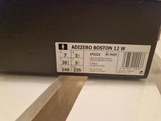 Adidas Adizero Boston 12 Negro Naranja