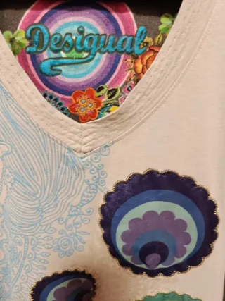 Camiseta Desigual Multicolor Talla M