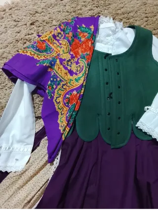 Conjunto traje baturra t.6