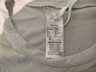 Camiseta trekking manga corta hombre L Quechua