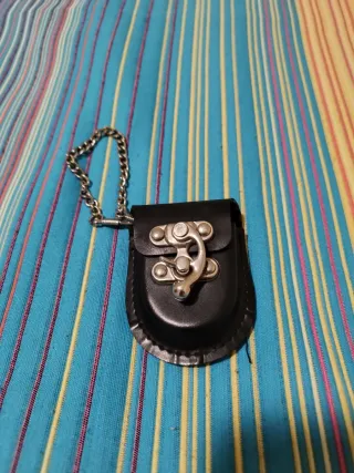 Reloj de bolsillo RUYLONG plateado con cadena