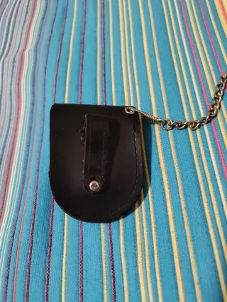 Reloj de bolsillo RUYLONG plateado con cadena