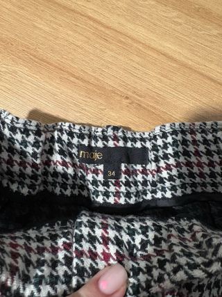 Shorts Maje pata de gallo