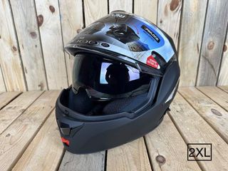 AIROH REV19 2XL BLACK MATT + PINLOCK 