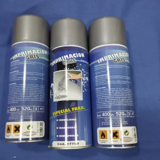 Imprimación Brascoc Gris Spray x 6 