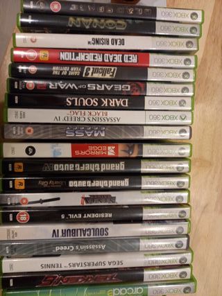 Pack Xbox 360: 3 mandos y 19 juegos
